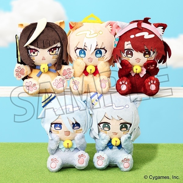 4550621594564MOVIC 預訂 2026/7月 ウマ娘 プリティーダービー　ぬいぐるみ　チーム・ミラクルず【受注生産商品】