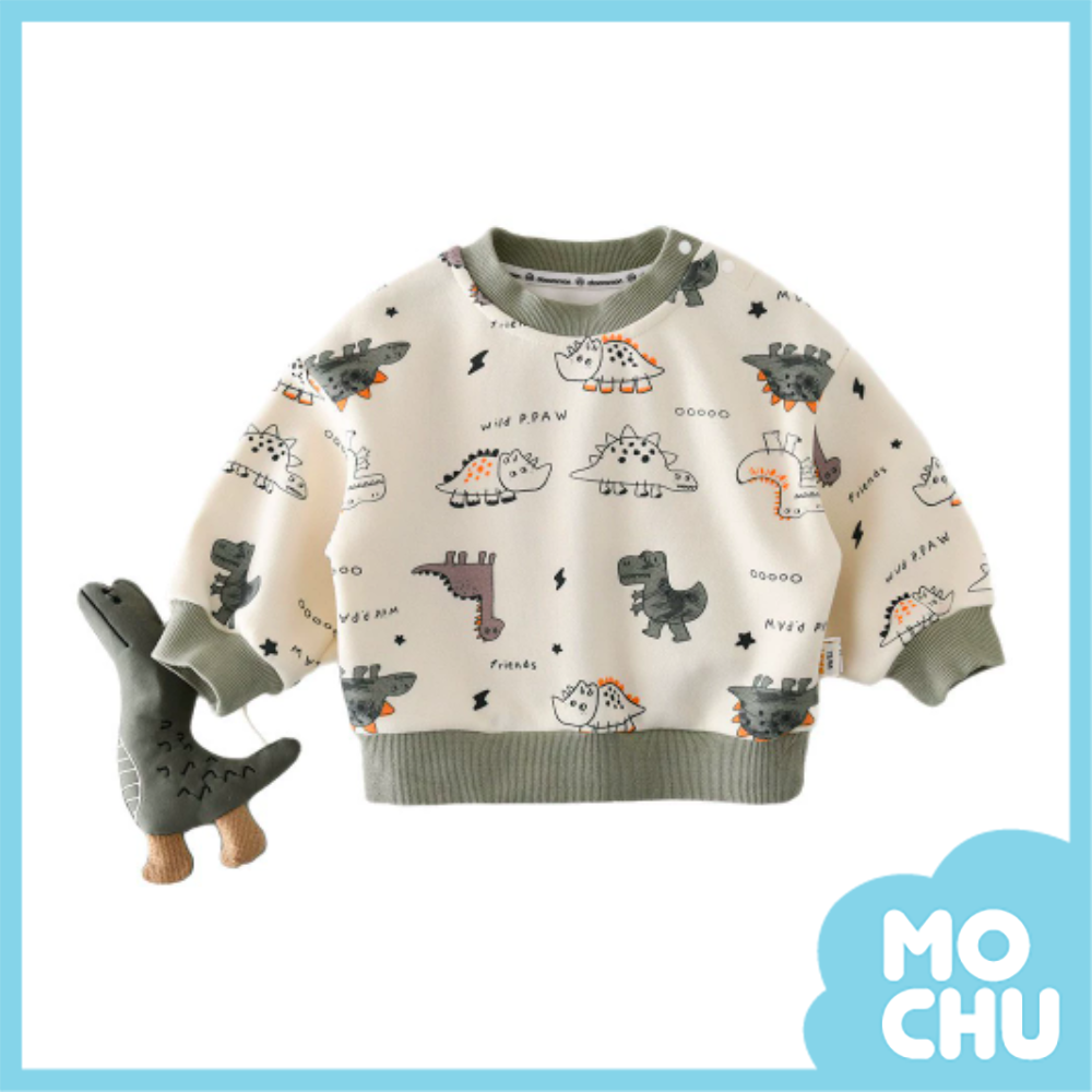 恐龍叢林長袖上衣(送配飾)