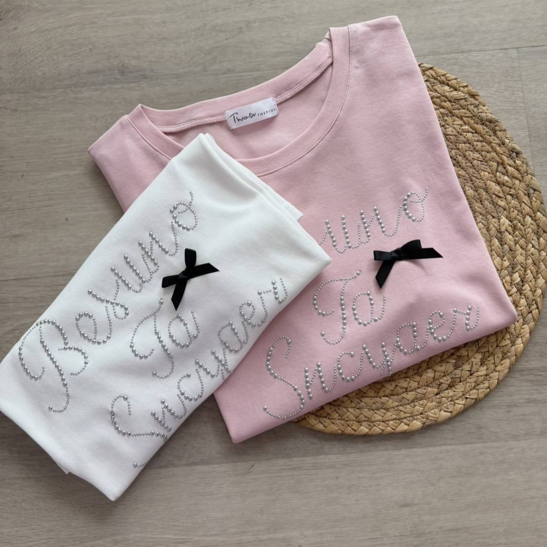 A8155-鉚釘英文字.珍珠.小結棉衣