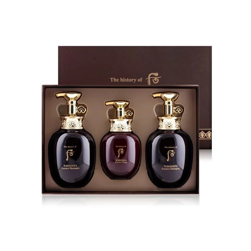 HKWG0224-044 WHOO后 -（韓國）洗頭水護髮素3件套裝 Whoospa Hair 3pcs Special Set