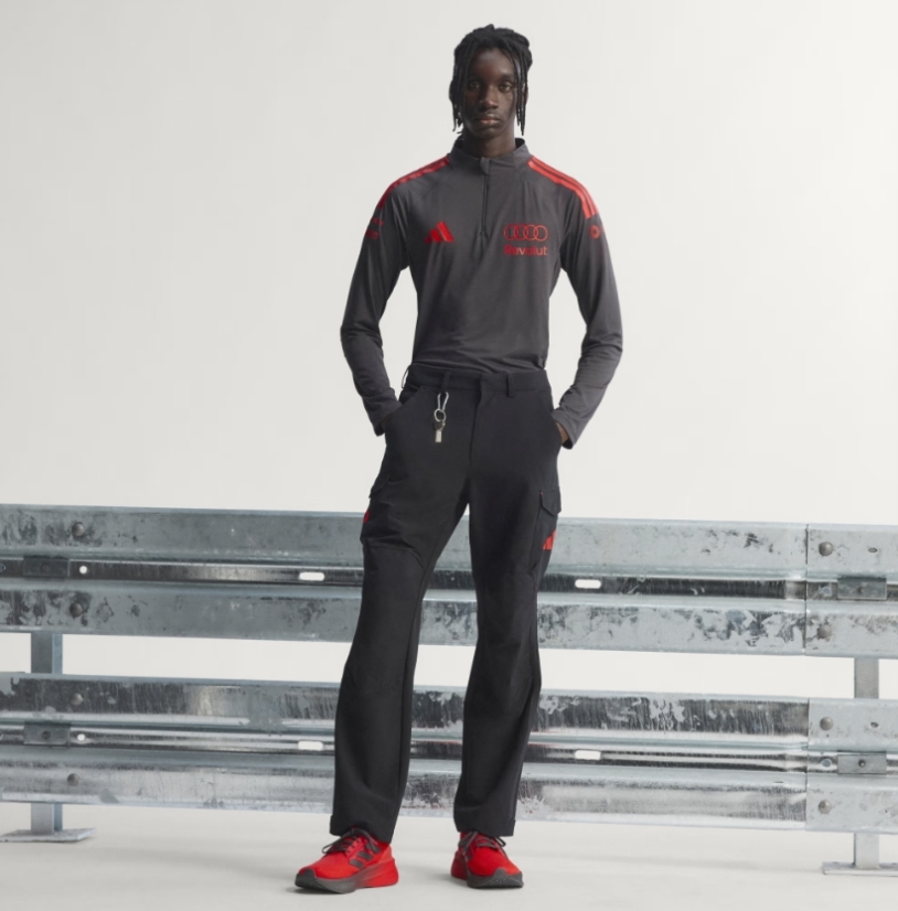 ADIDAS AUDI 聯名 FORMULA ONE TEAM 男 彈性運動長褲【KE9098】