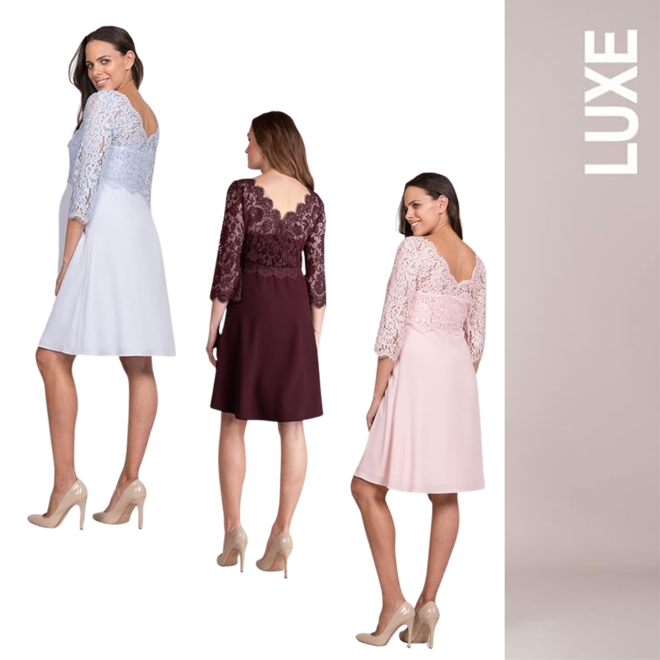 Seraphine - Misha Lace Nursing Dress