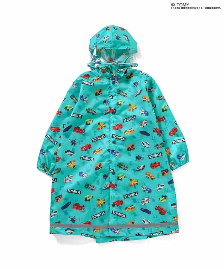 日本🇯🇵BREEZE x TOMICA 滿版雨衣(110-130)