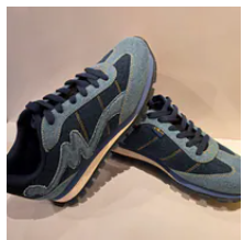 [S] MARC JACOBS DENIM MULTI TRAVELER LOW TOP SNEAKER, 4P5FSN001F04-976 (SMJ660)