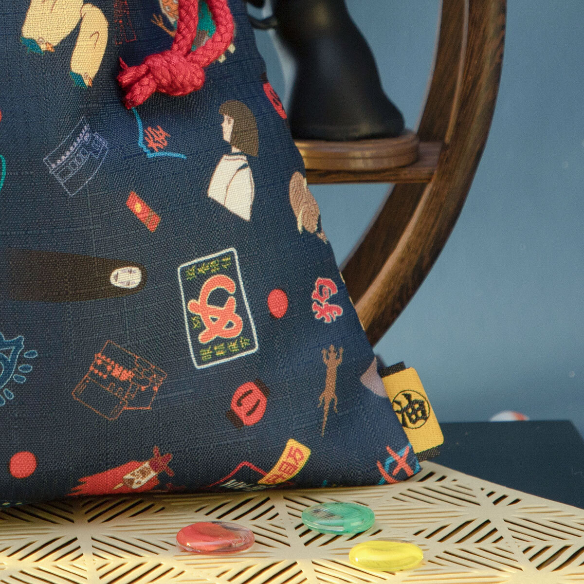 束口袋 神隱少女 不可思議城鎮市集系列(L)