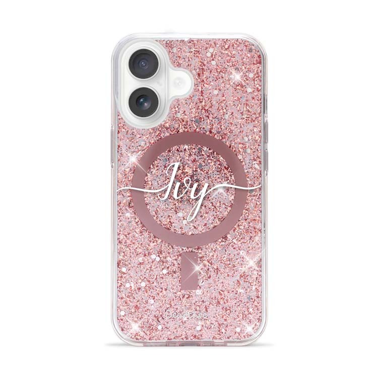 【特惠款】iPhone 16 (Ivy) 玫瑰金貝拉殼 (MagSafe)