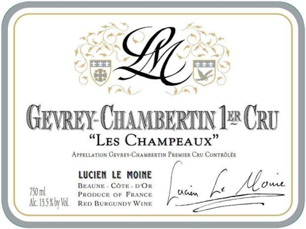 Lucien Le Moine Gevrey Chambertin 1er Cru Les Champeaux 2022