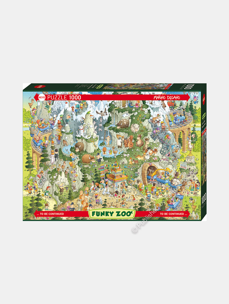 喜馬拉雅山動物區/Funky Zoo/Degano/1000片/HEYE