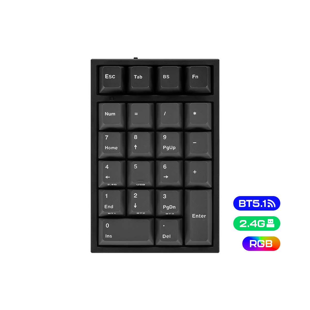 Leopold FC220TP (Numeric Keypad) Ash White