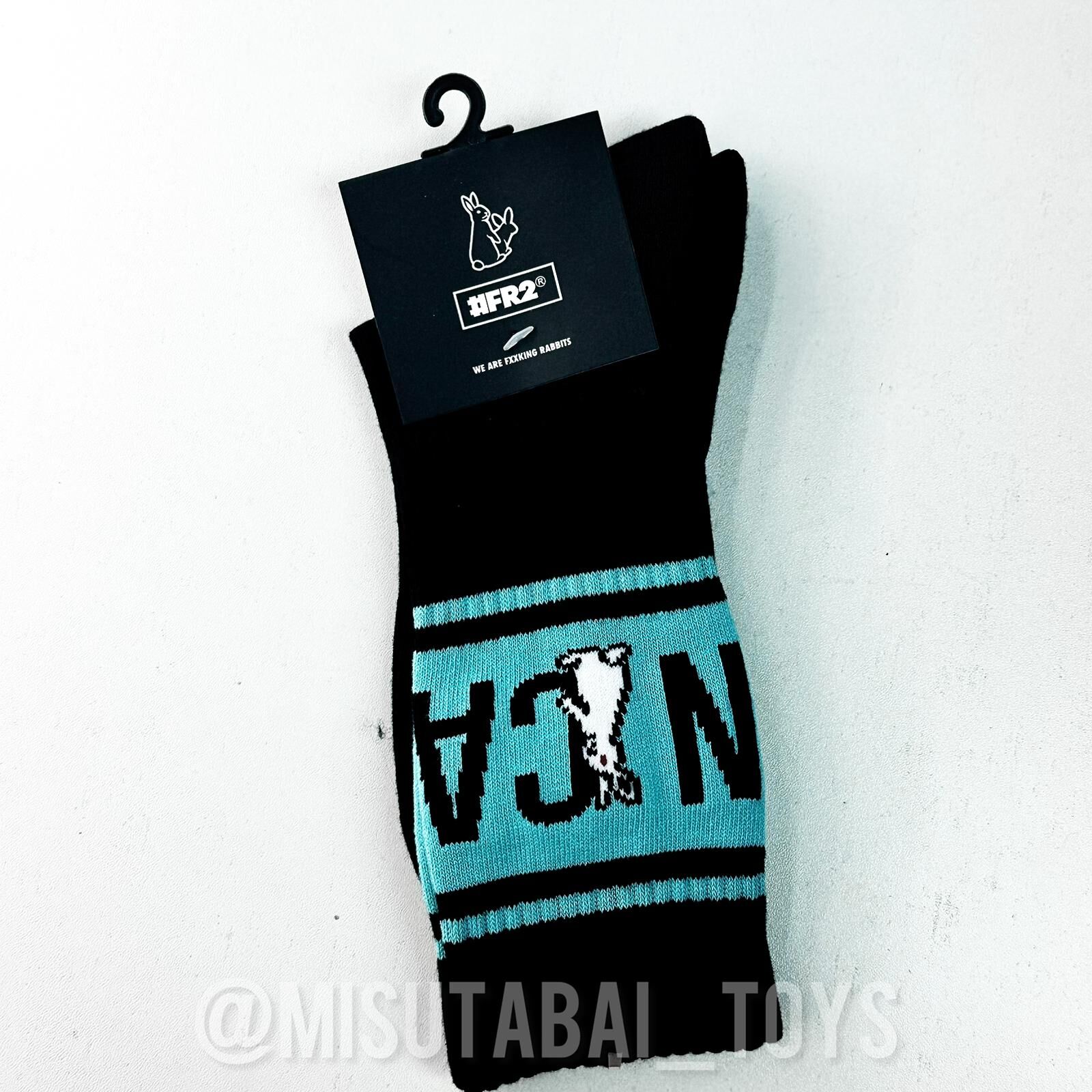 #FR2 Black Socks (25-27cm) (FRA1524)