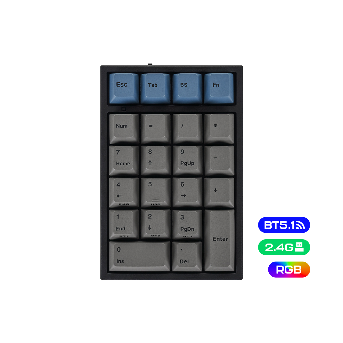 Leopold FC220TP (Numeric Keypad) Gray Blue