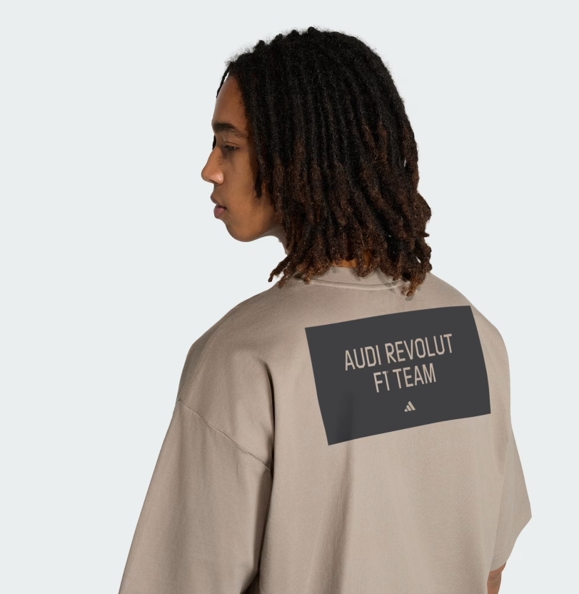 AUDI REVOLUT F1 TEAM ELEVATED GRAPHIC  TEE 短袖休閒車隊服 短袖 【KE6790】