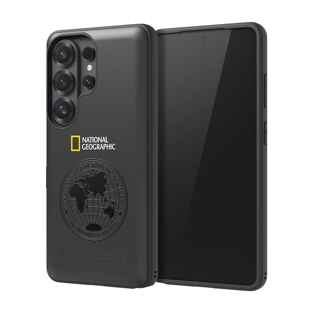 National Geographic - Card Door Bumper - Samsung S26 Case 國家地理插卡防撞手機殼