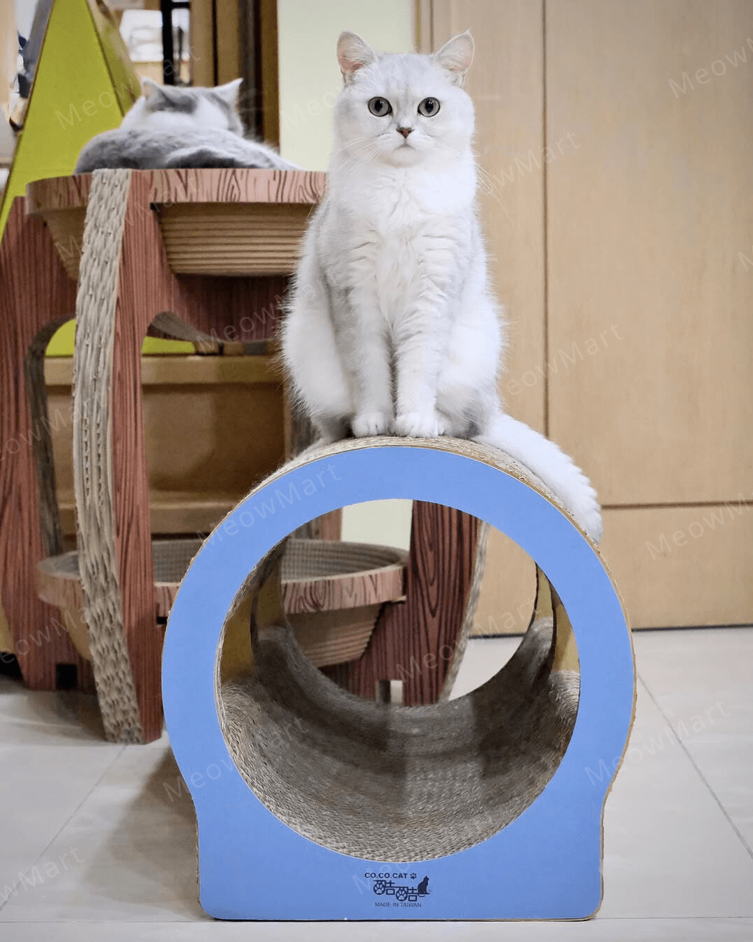 cococat 呼嚕隧道貓抓板