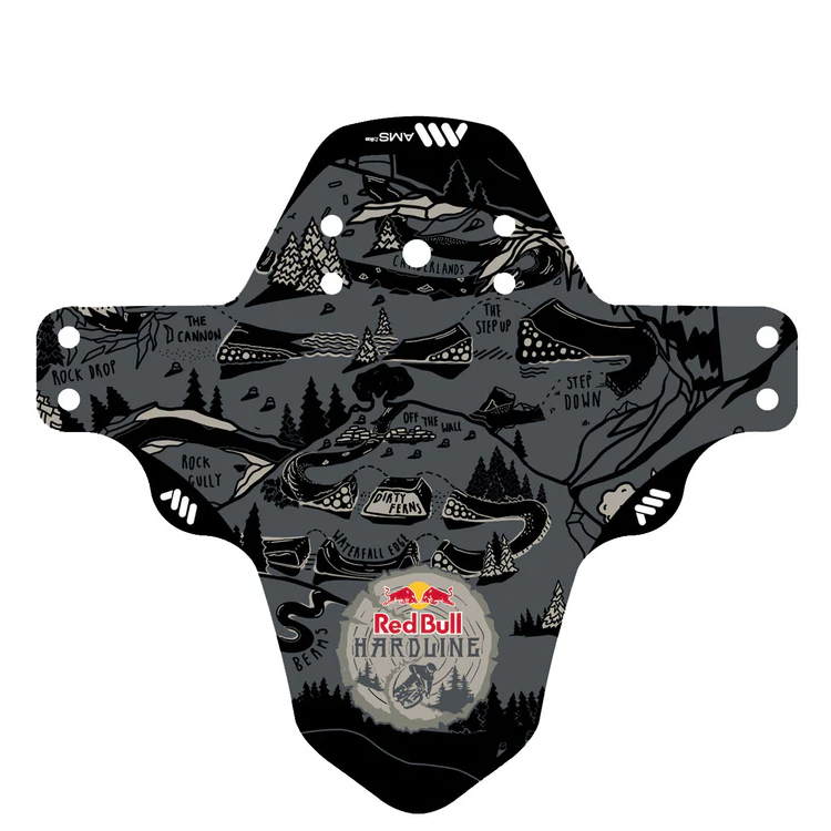 AMS Mud Guard Red Bull Hardline Edition