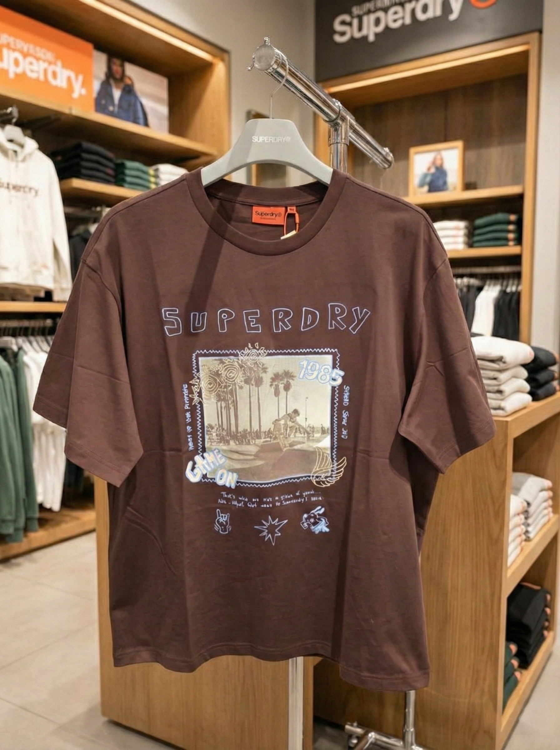 【直播】SUPERDRY LX022324 Summer Skating 短袖上衣