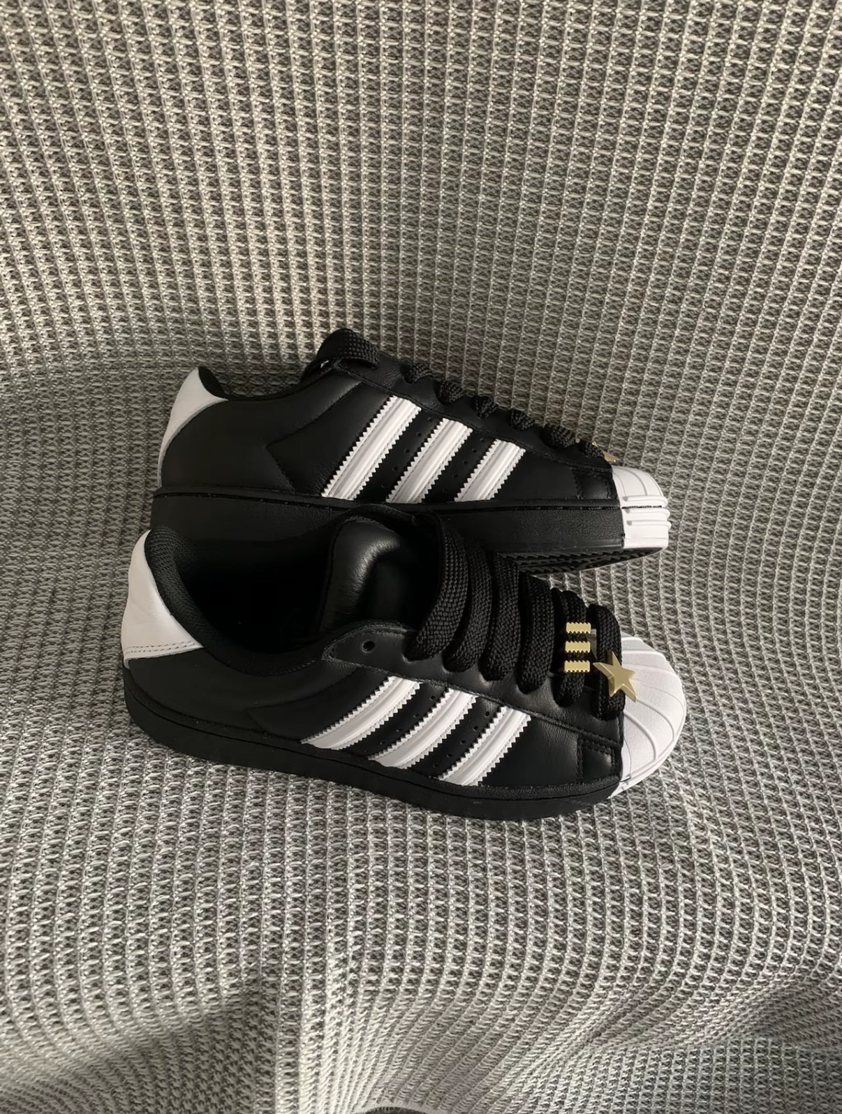 女鞋 ADIDAS SUPERSTAR SUPERSTAR II Originals 貝殼頭 皮革 復古 休閒鞋【 JR7444】