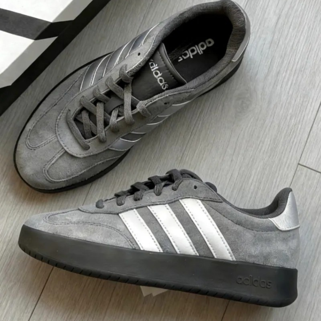 "代購" Adidas Barreda 深灰麂皮 復古灰德訓鞋 男女鞋 KH6999