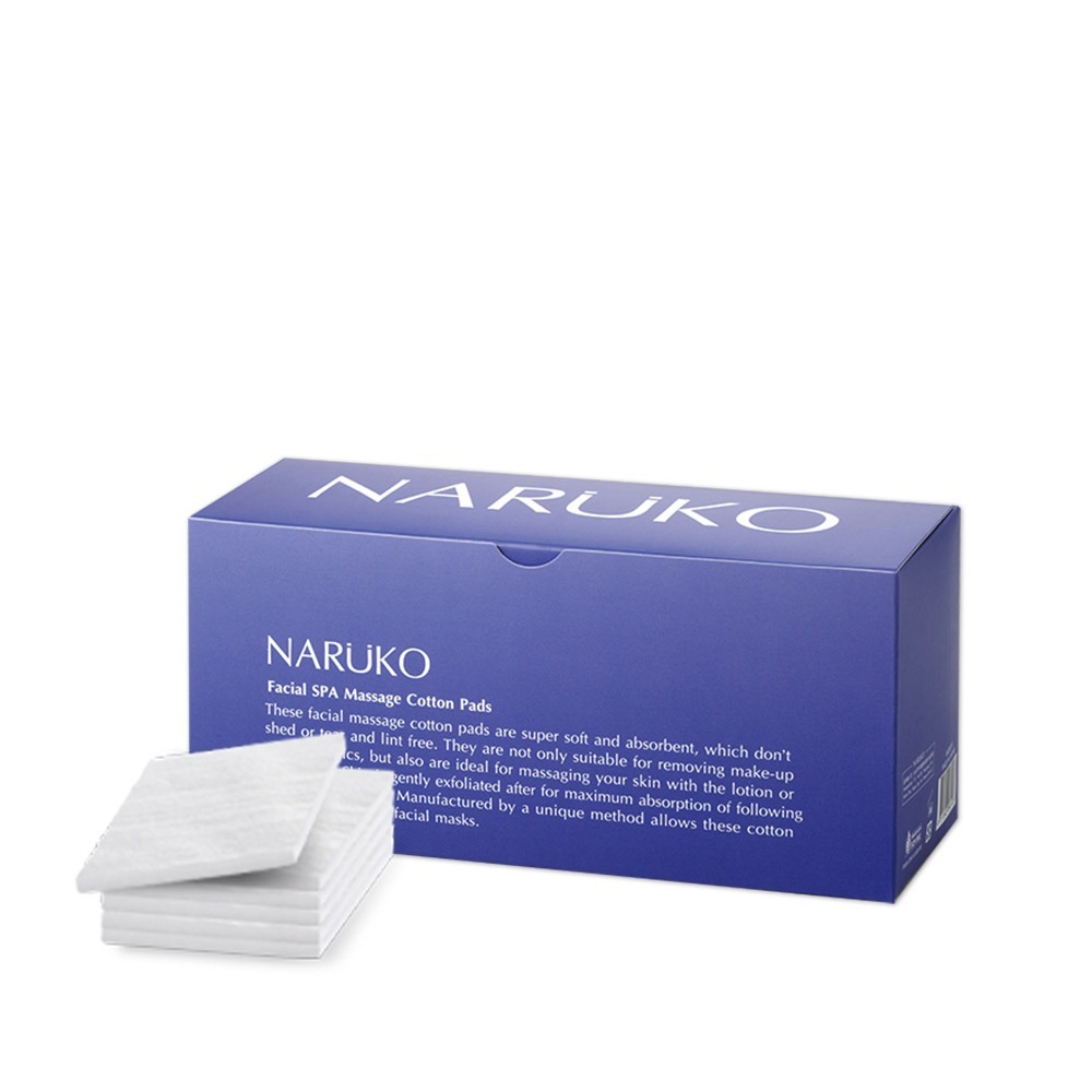 NARUKO 舒柔按摩化妝棉 (60片/盒)
