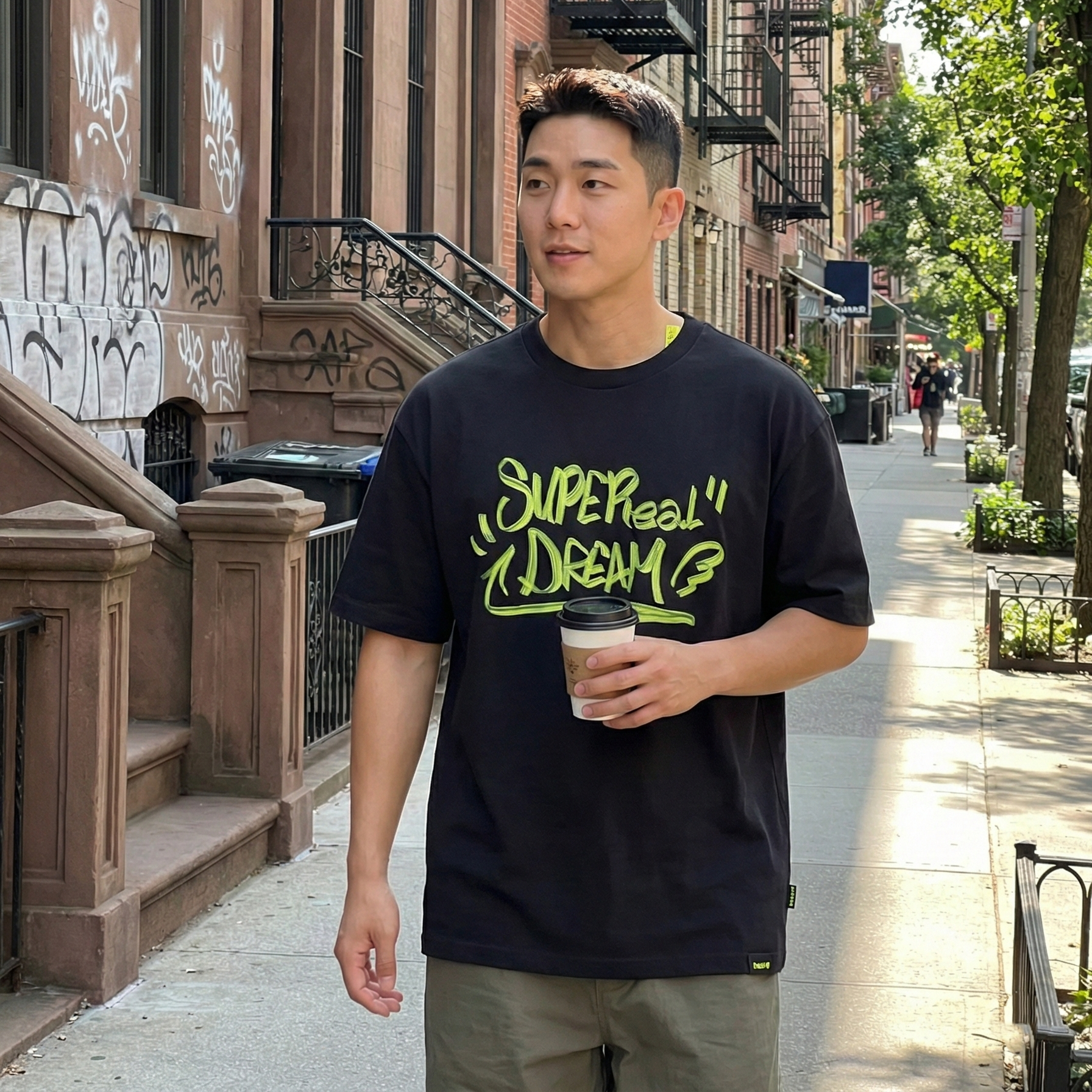 【直播】SUPERDRY LX022301 經典極簡廓形短 T