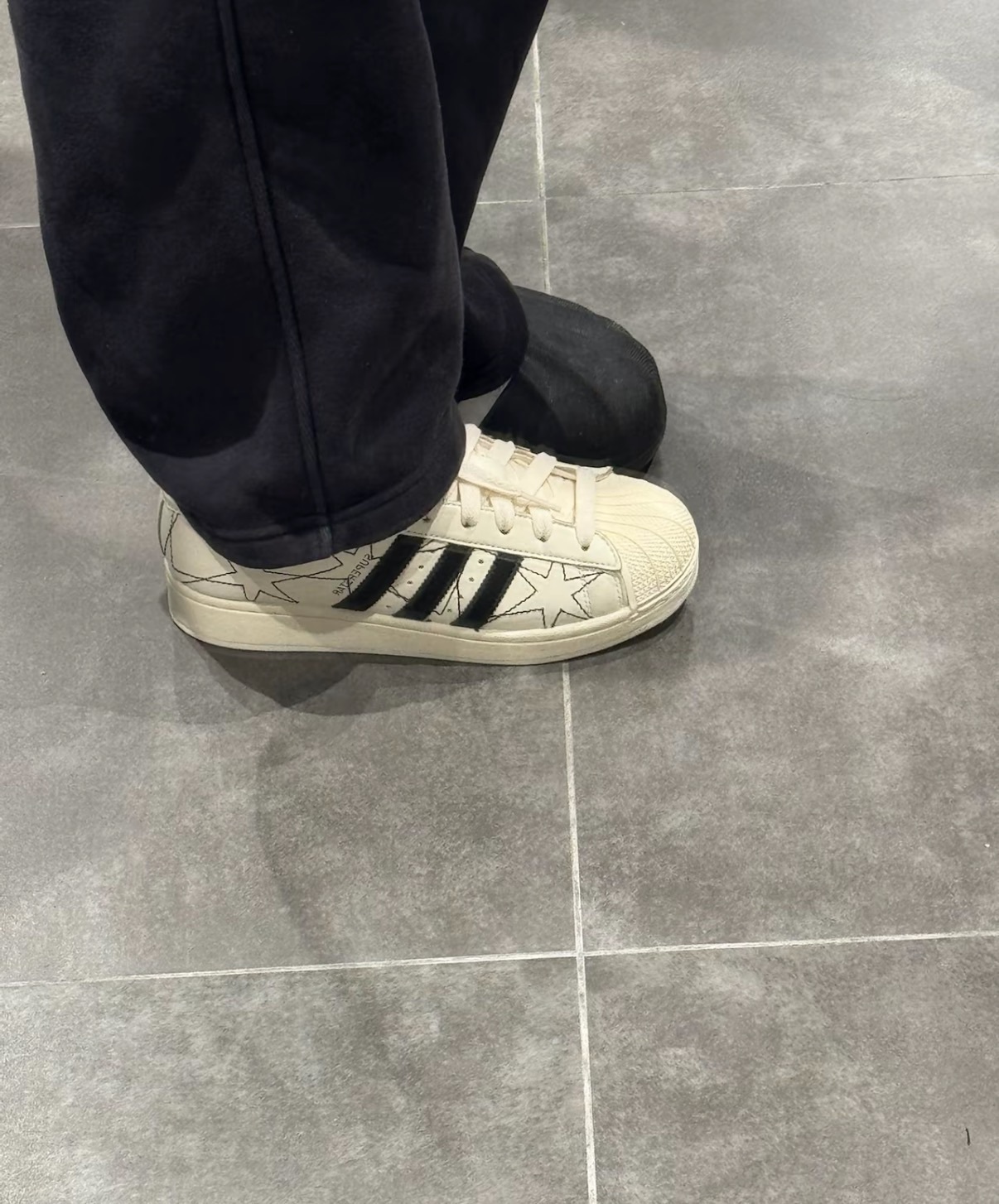 ADIDAS SUPERSTAR II 運動休閒鞋貝殼鞋女鞋 Originals 休閒鞋 星星 黑【IH4124】米白【IH4123】