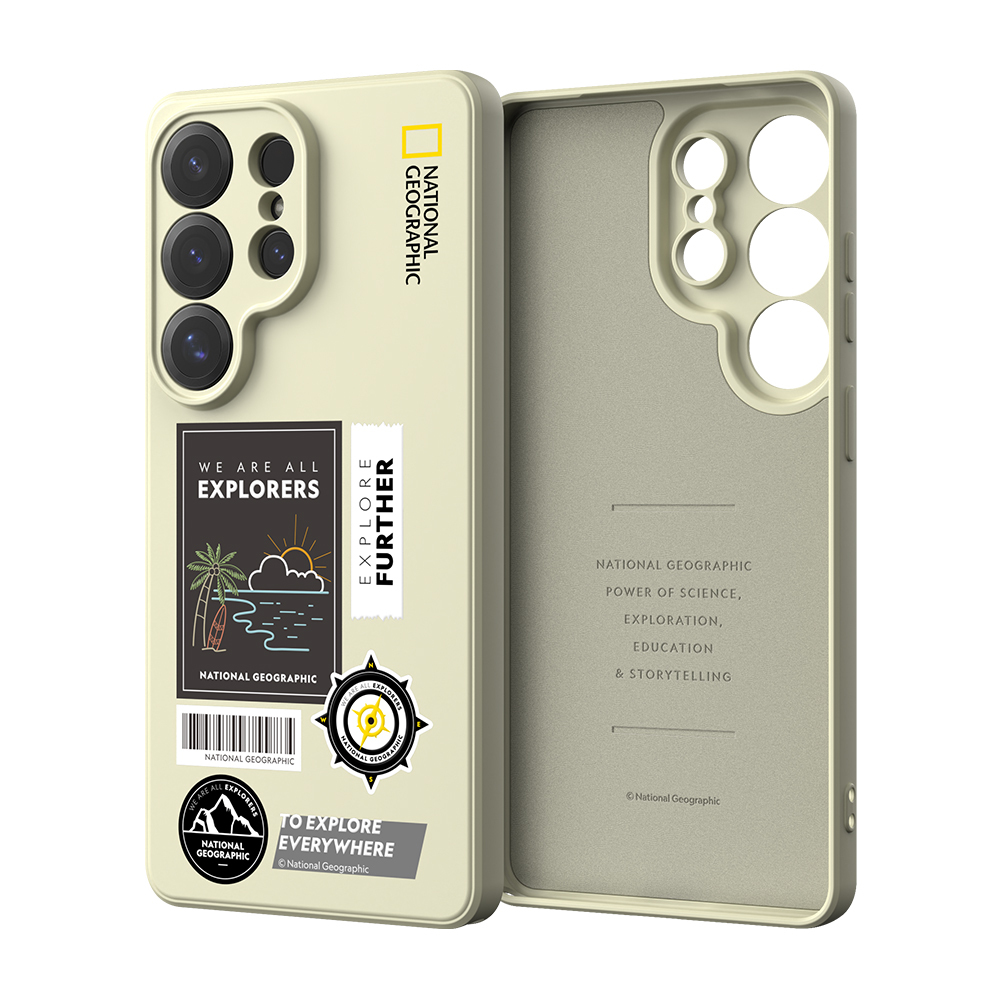 National Geographic - Wappen Soft - Samsung S26 Case 國家地理矽膠手機軟殼