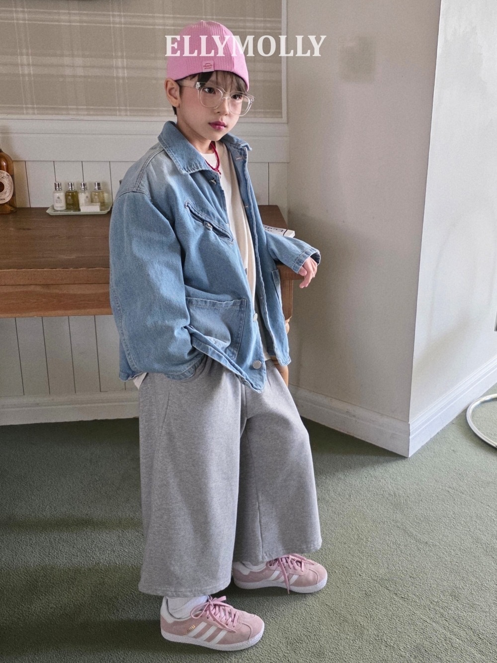 Ellymolly 法式七分運動褲 / 3色