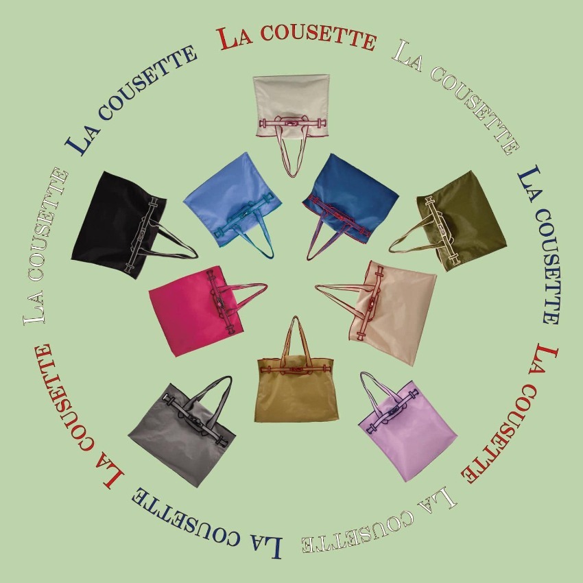 260224 預購日本人氣 La Cousette New Classical Eco Bag (10色) 3月中到貨
