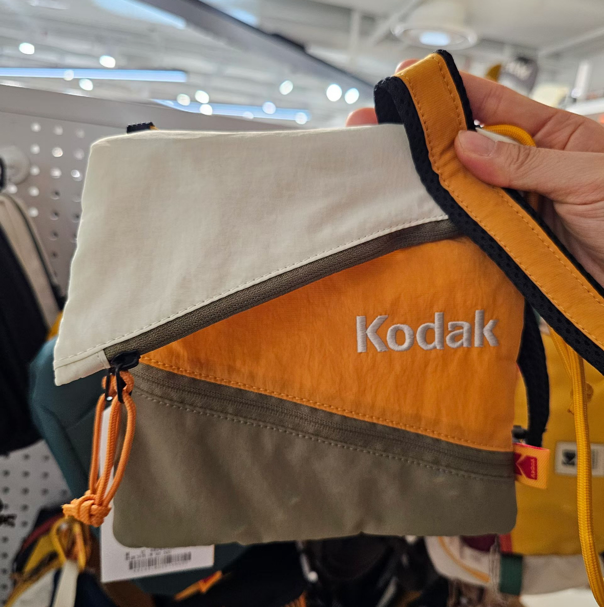 【代購】Kodak 柯達 斜拉鍊 迷你 側背包 K6243LBG25