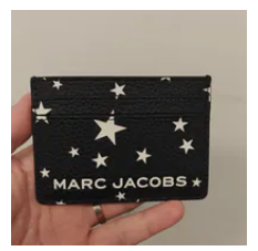 [S] MARC JACOBS BLACK MULTI 4R5SMP067S01-002 CARD CASE, 196611783507 (SMJ664)