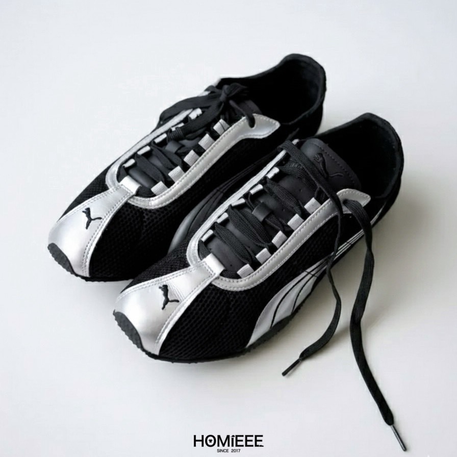 Puma H-Street Silver Black 銀光黑 薄底鞋 [403692-02]