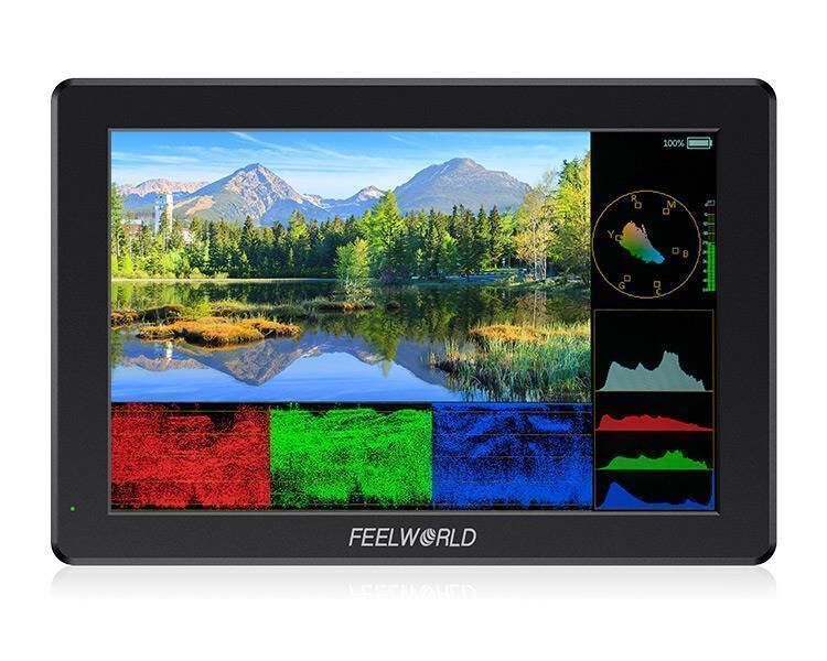 FEELWORLD T7Pro 7 吋 2000 Nit 超高光鋁金屬 4K 內置電池監視器