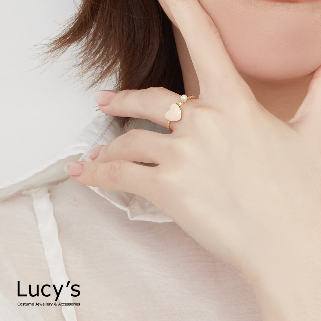 珍珠甜心 戒指 (126107)