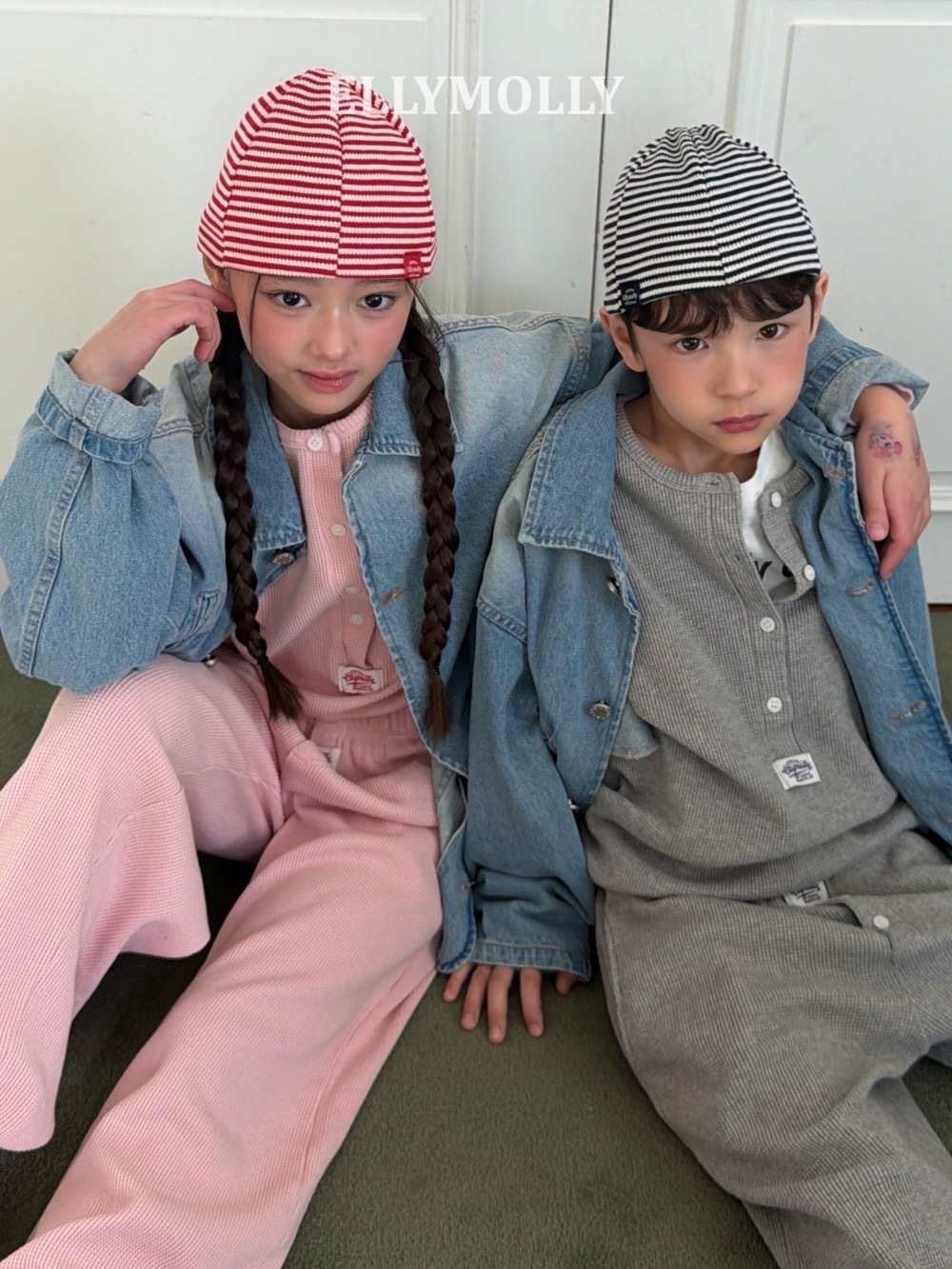 Ellymolly 排釦亨利領上衣 / 2色