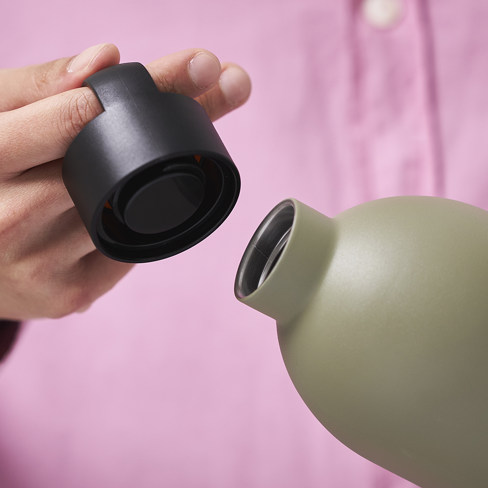 義大利 24Bottles 提把蓋 - 黑 ( 適用保溫瓶, 冷水瓶)