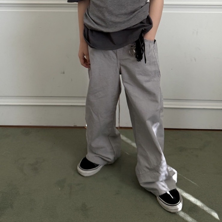 Ellymolly 水洗染曲線褲 / 2色