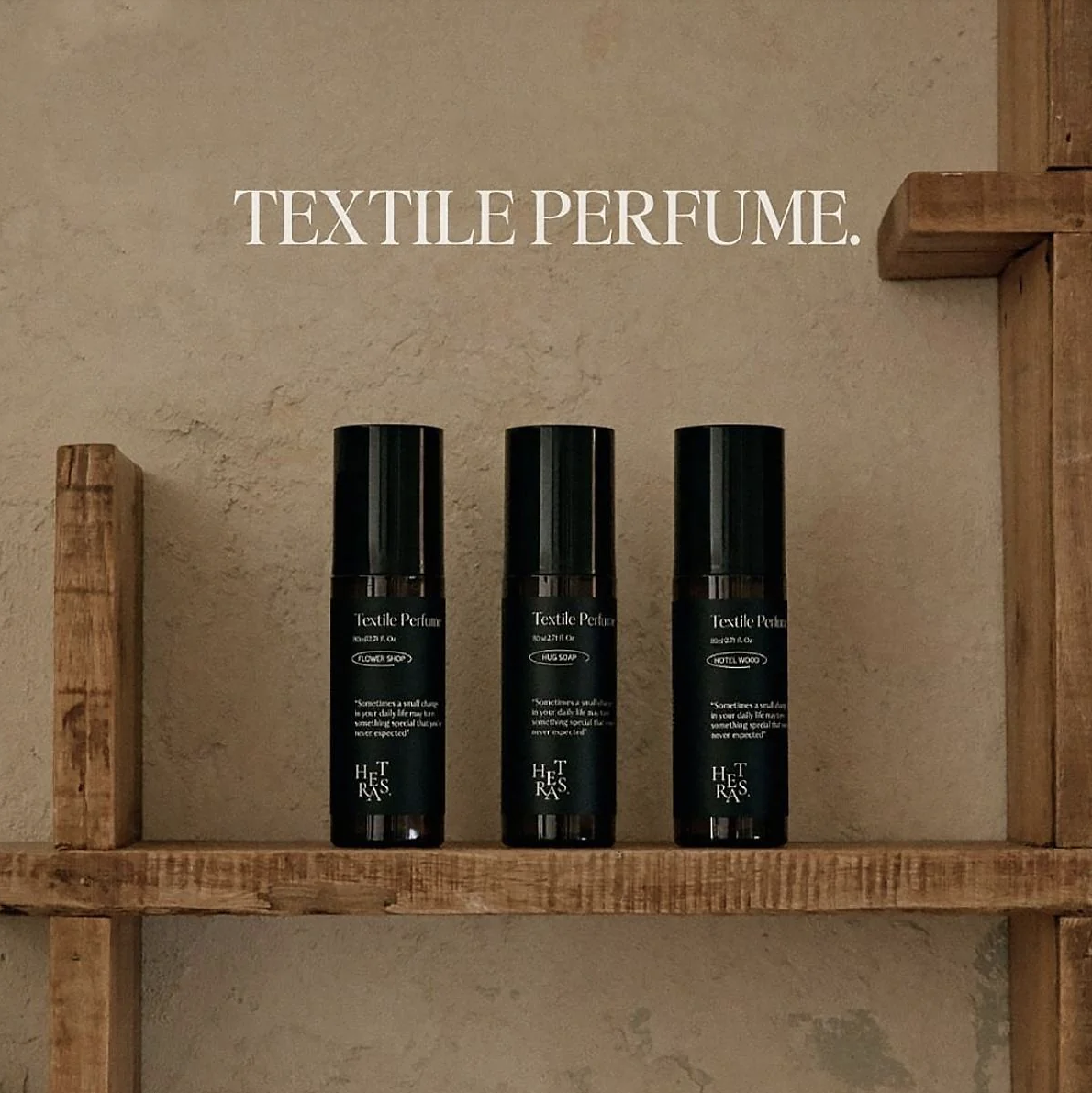 韓國 Hetras. Textile Perfume 持久淡香水級衣物香氛噴霧 (80ml) - 5款選擇