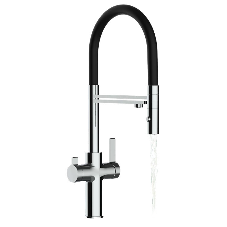 Vizio 3-in-1 Multifunction Sink Mixer with 2-Jets Detachable Spray (VZFC278102)
