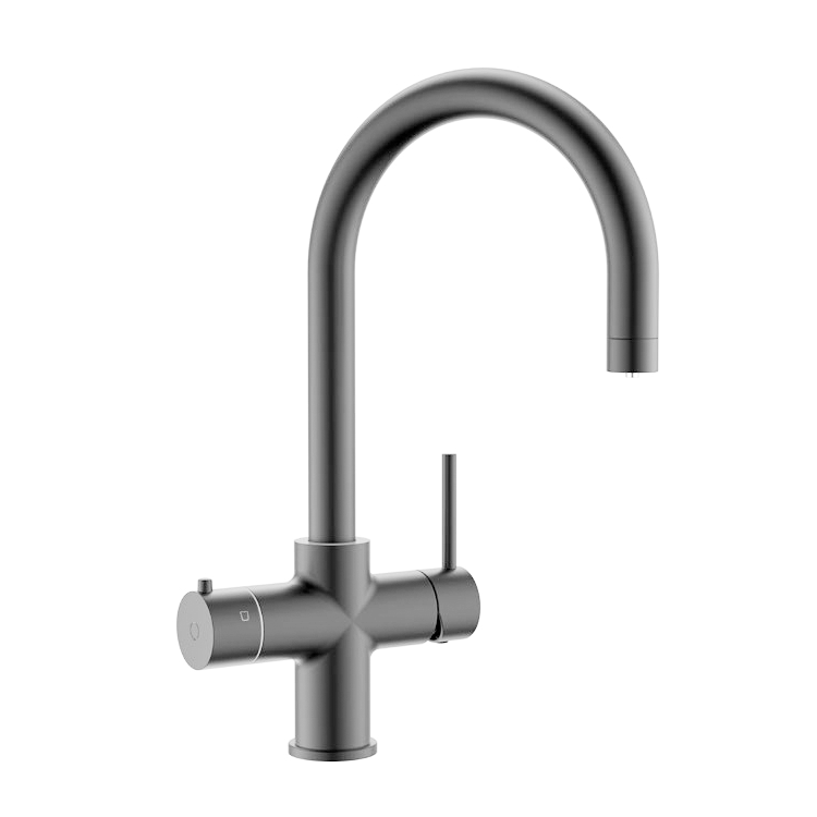 Vizio 4-in-1 Multifunction Sink Mixer (VZ4002201XX) with Vizio Hot Water Machine (VZ600101MB)