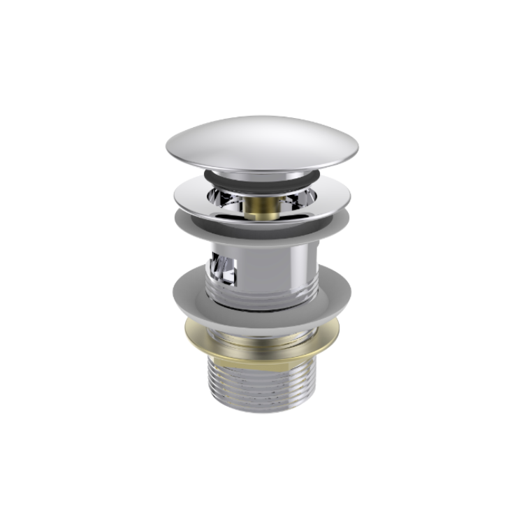 Vizio Brass Pop up Waste (Chrome)(VZ400117CR)