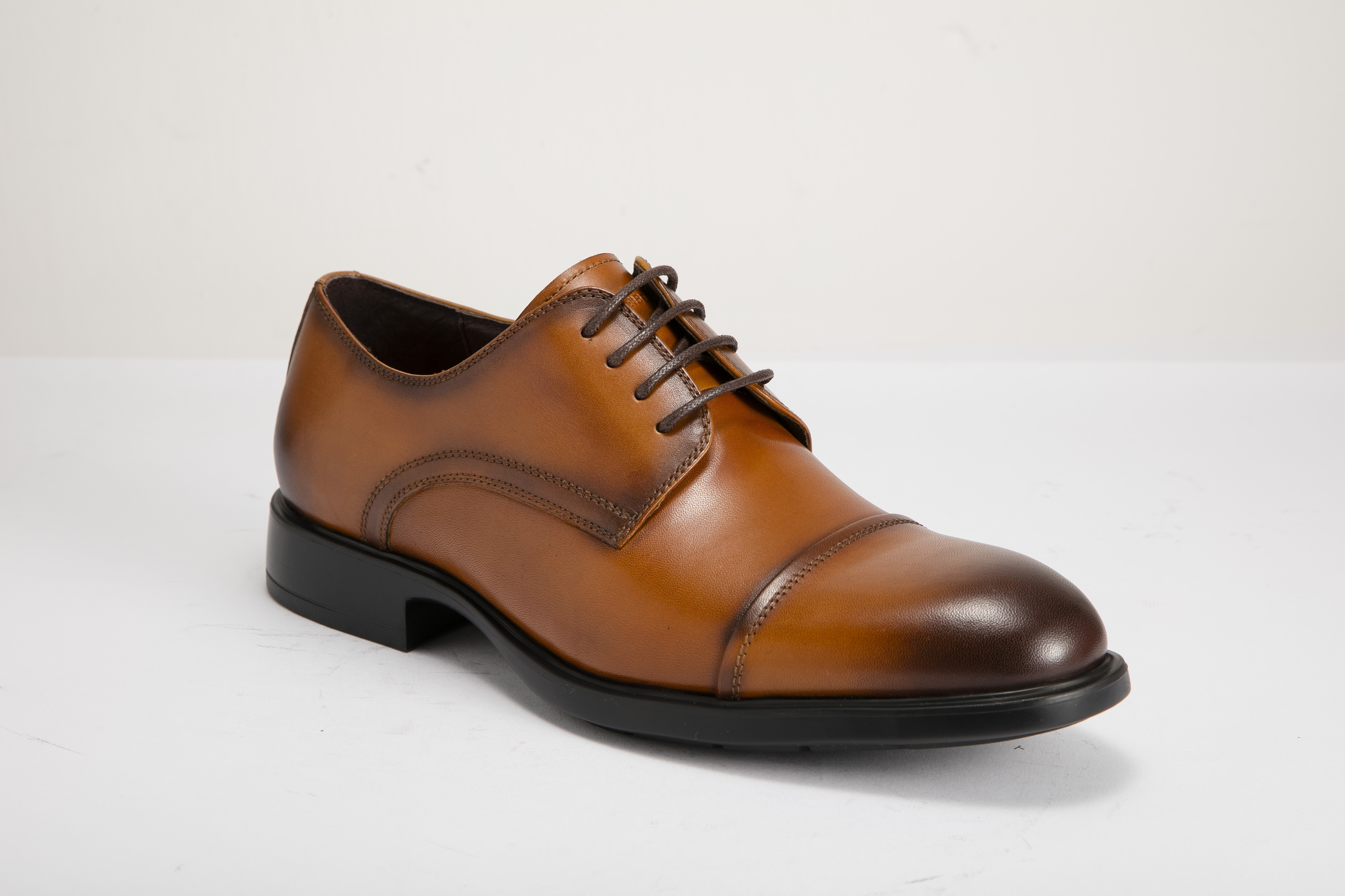 Josef Seibel - 男裝 Cap Toe New Air Active 繫帶鞋 25281561 31-TAN