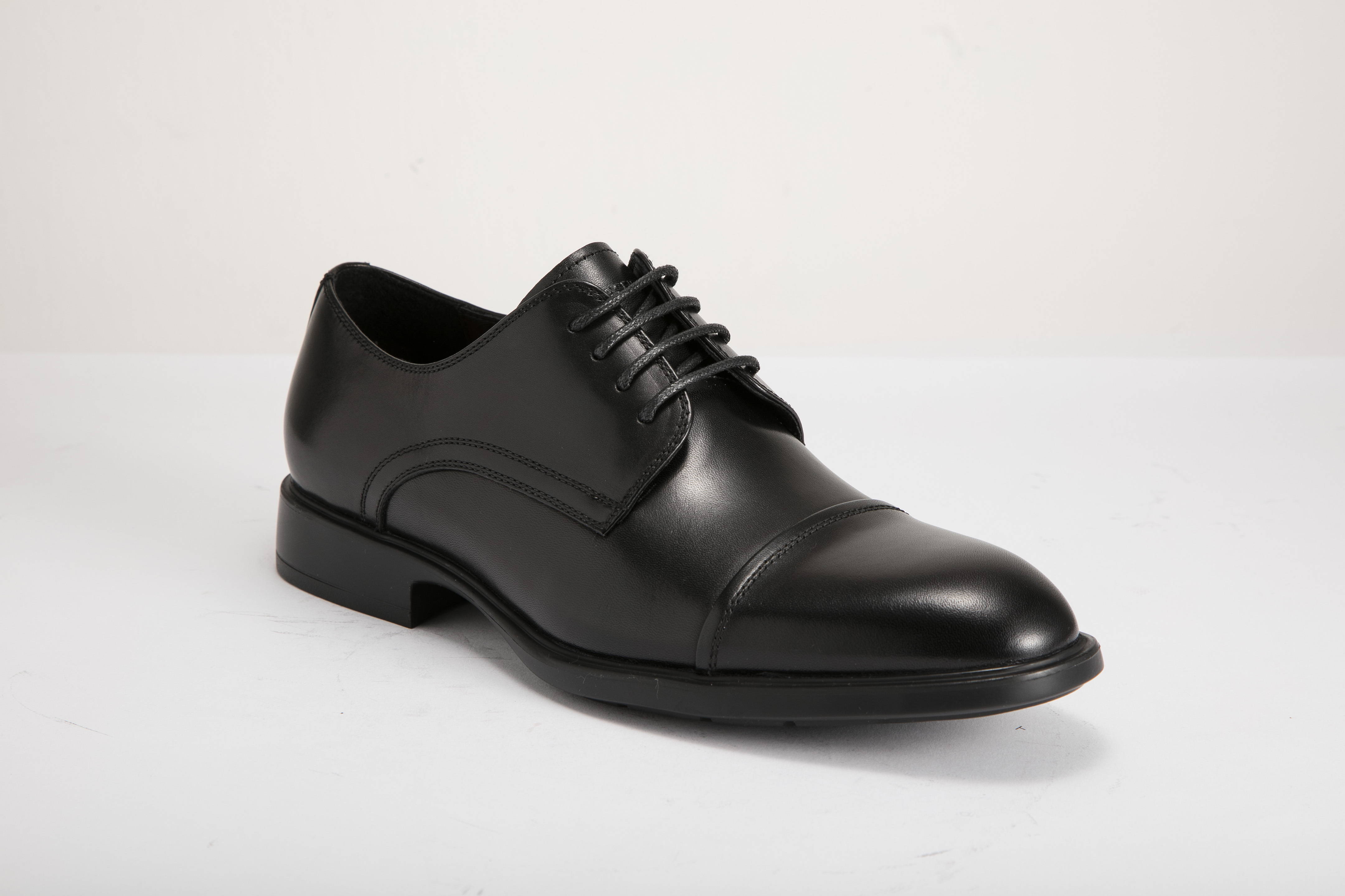 Josef Seibel - 男裝 Cap Toe New Air Active 繫帶鞋 25281561 11-BLK