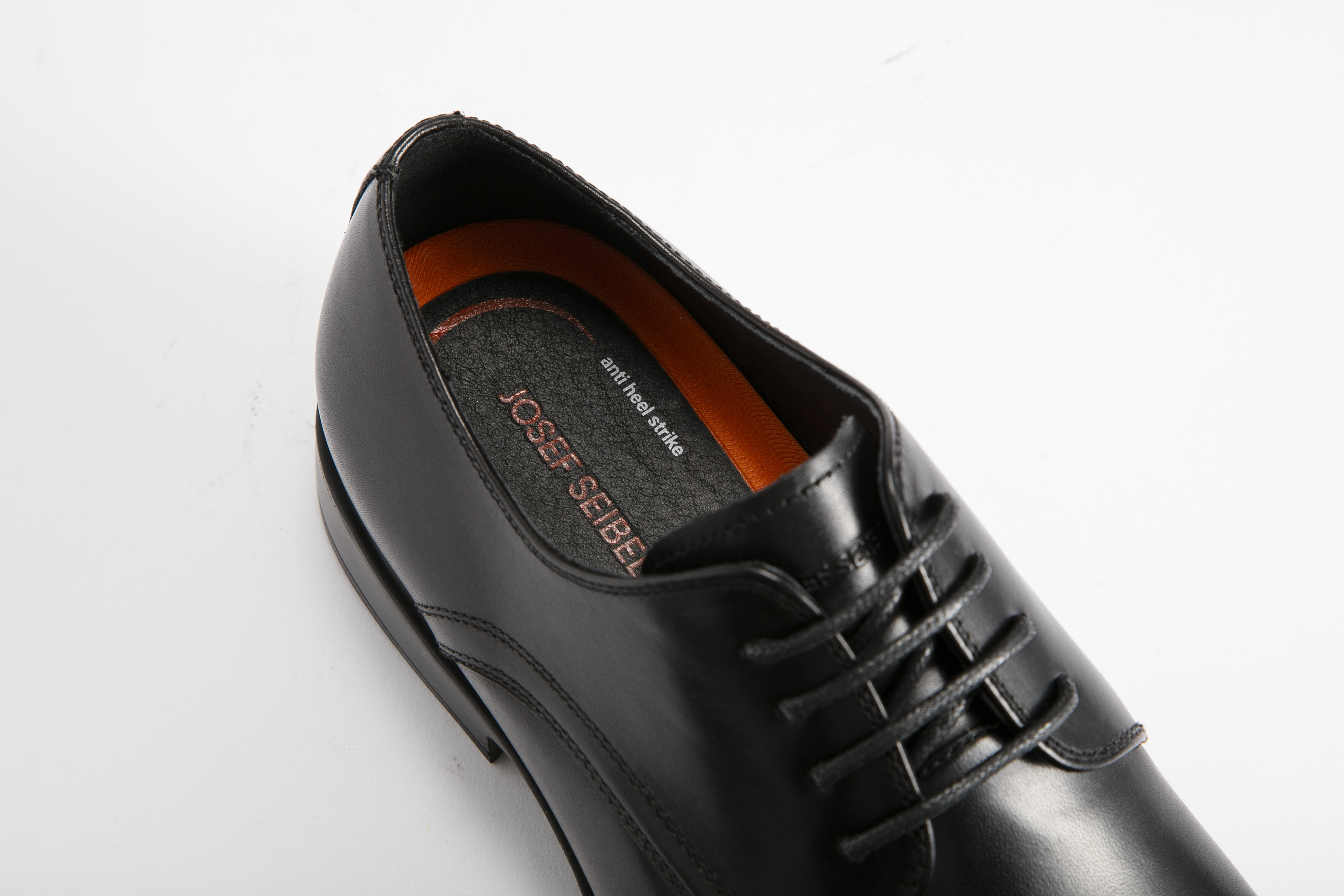 Josef Seibel - 男裝 Cap Toe New Air Active 繫帶鞋 25281561 11-BLK