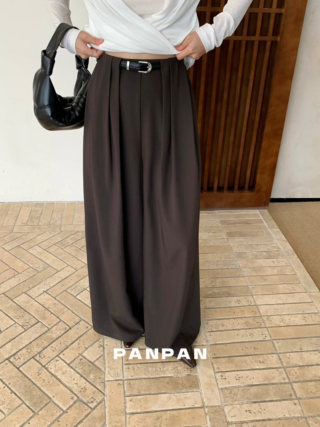 No.2349 西裝家 立體打摺西裝褲(含皮帶)