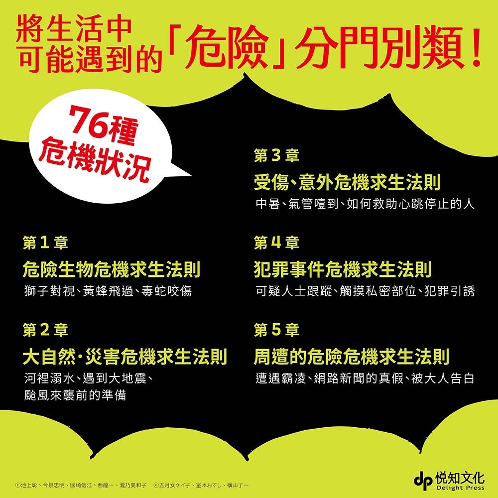 史上最強！危機求生圖鑑：連大人都忘記的知識，是該重新認識的時候！