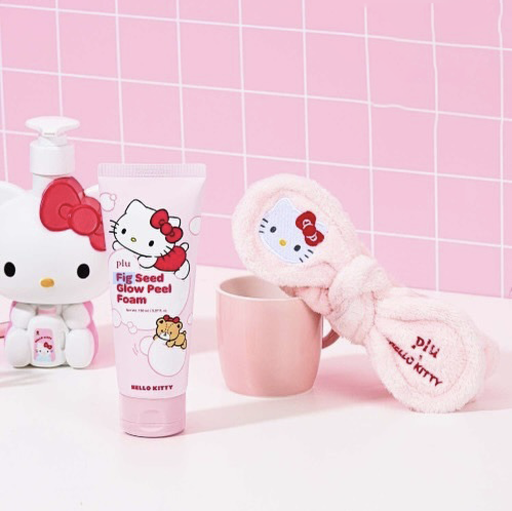 韓國 Plu x Hello Kitty 無花果籽潔面泡泡 (150ml)