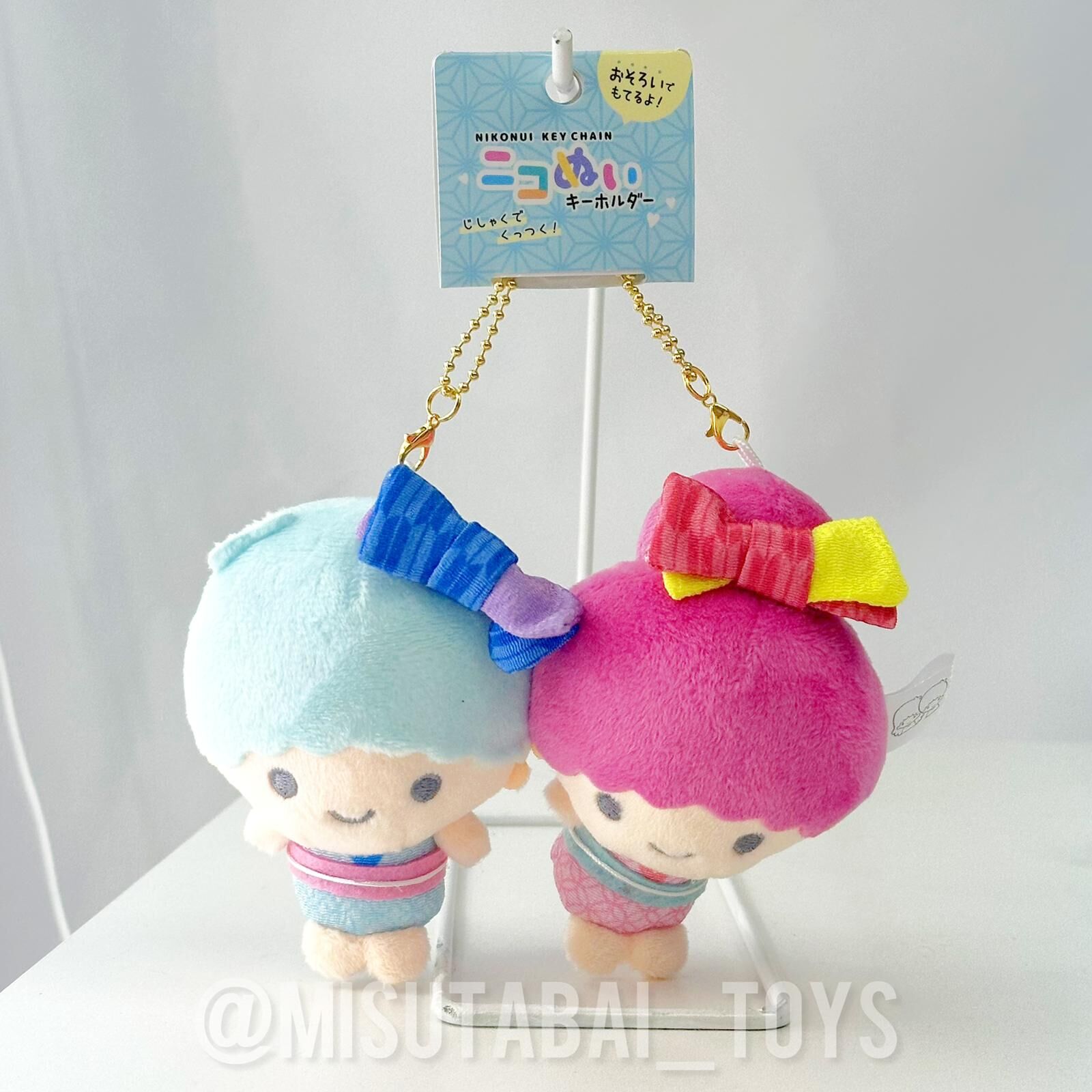 Sanrio Little Twin Stars 和服磁鐵雙吊飾