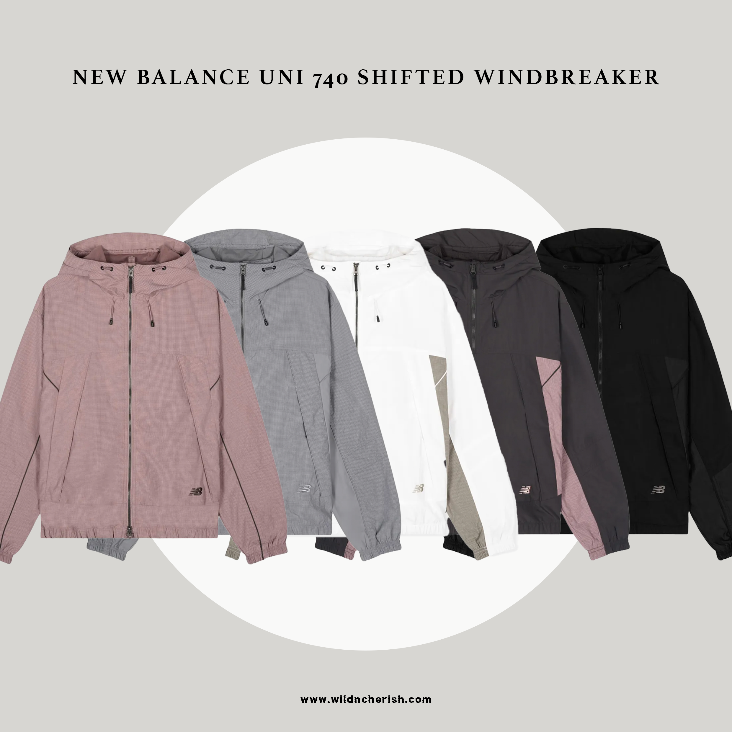 預訂 | New balance UNI 740 Shifted Windbreaker 風褸 防風防水 韓國限定