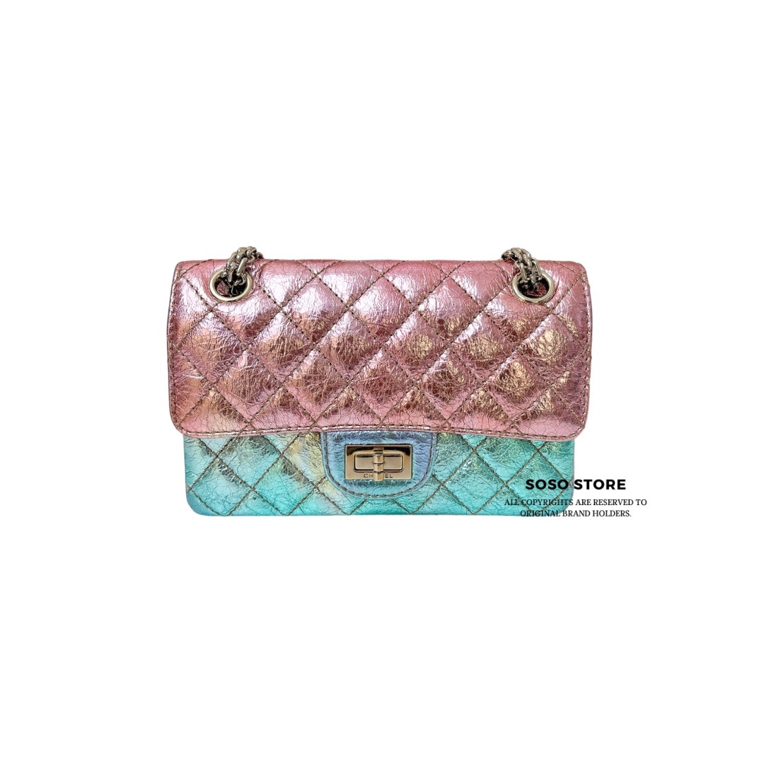 Chanel 2.55 Reissue Mini Flap Bag - Mermaid / Ghw