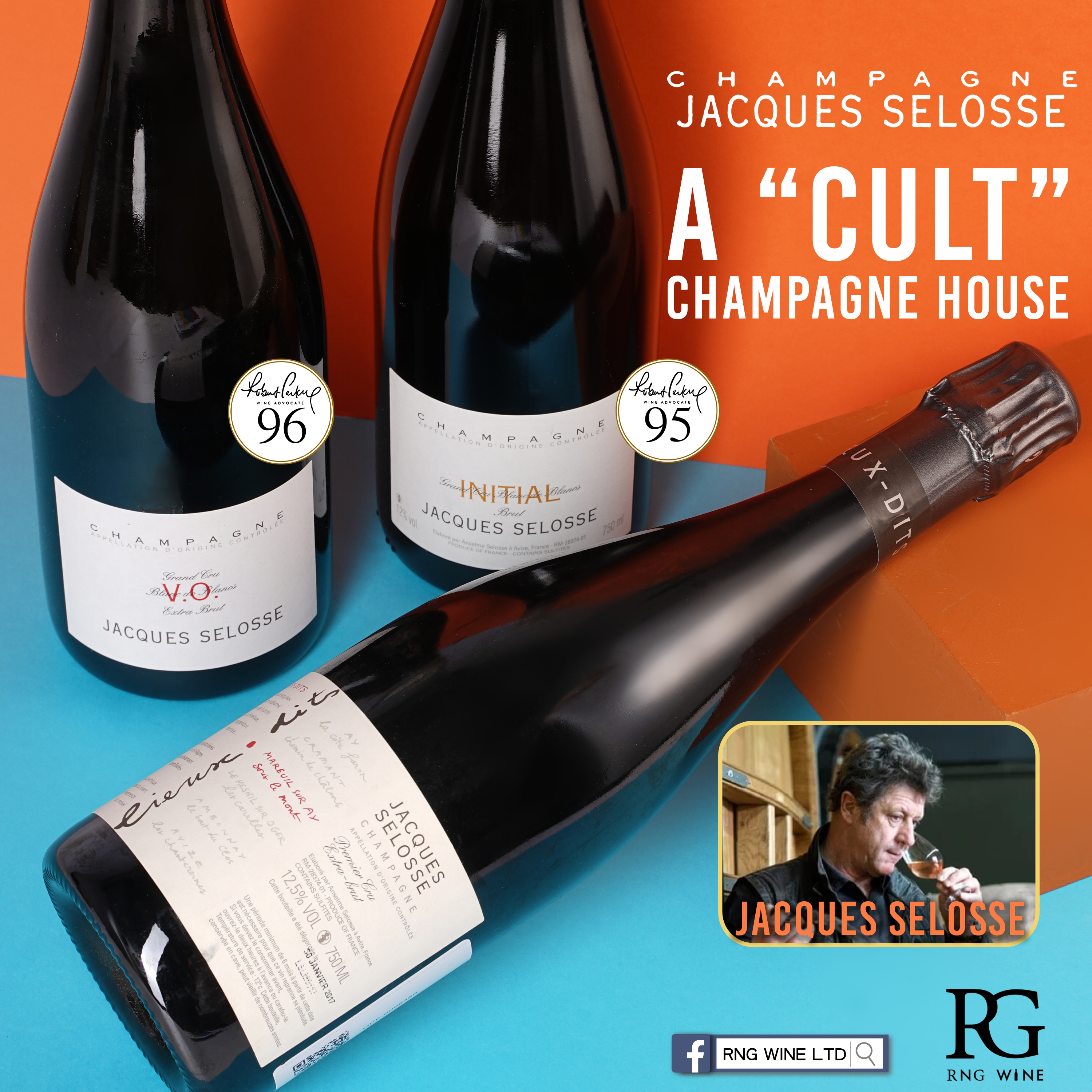 Jacques Selosse Blanc de Blancs Grand Cru Initial (RP95) (Disgorged 2023)